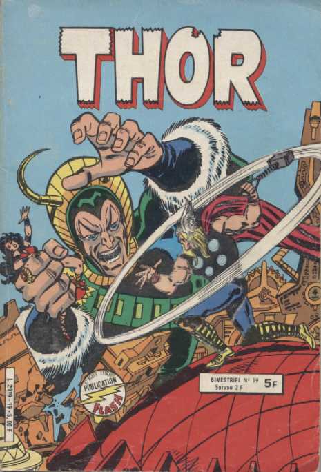 Scan de la Couverture Thor n 19